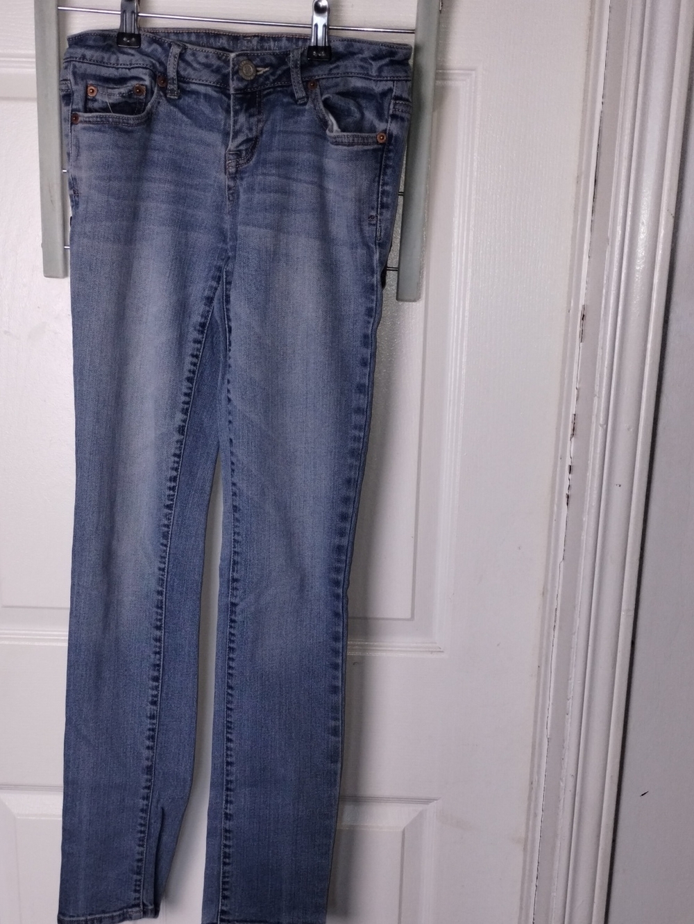 Aeropostale Women's Light Wash Skinny Jeans Size 0 Reg